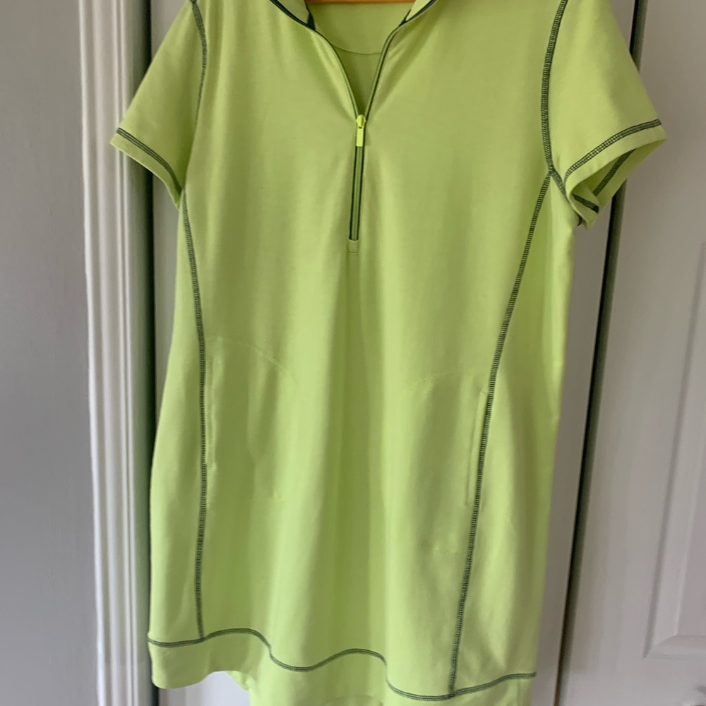 Northern Reflections Vibrant Green Top